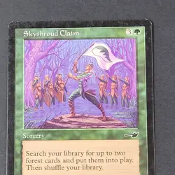 MTG - 1x Skyshroud Claim - Nemesis - LP - Vintage, Magic The Gathering - 2000 - Image 5