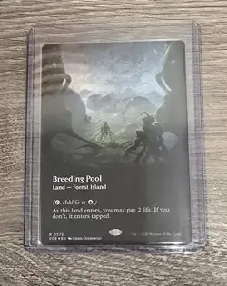 MTG Breeding Pool (0106) (Borderless) (Galaxy Foil) Edge of Eternities - Image 1