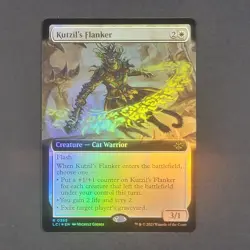 MTG - 1x Kutzil's Flanker - Lost Caverns of Ixalan - NM Extended Art Foil Magic - Image 2