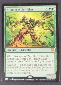 MTG - 1x Avenger of Zendikar - Commander Legends - NM - Magic The Gathering, 422 - Image 1