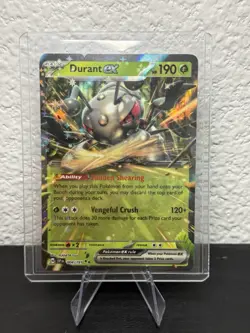 Pokemon TCG Durant ex Surging Sparks 004/191 Double Rare NM - Image 1
