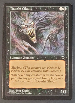 MTG - 1x Dauthi Ghoul - Tempest - NM/LP - Vintage - Black - Magic The Gathering - Image 1