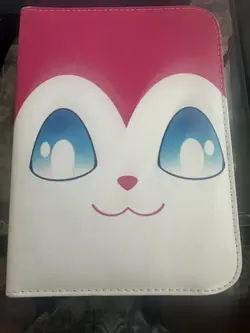Pokemon Binder with 36 Gold Foil Fan art Pokemon Cards - Image 1