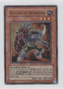Gauntlet Warrior Unlimited YuGiOh Yusei Fudo 2 Duelist Pack #DP09-EN013 2010 - Image 1