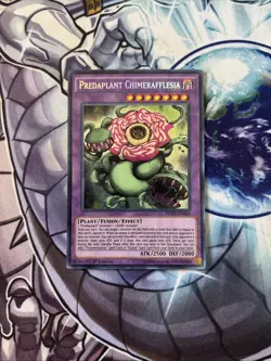 (YCL) Yugioh! Predaplant Chimerafflesia - FUEN-EN009 - Secret Rare - 1st Ed LP - Image 1