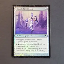 MTG - 1x Neurok Stealthsuit - Fifth Dawn - LP - Foil - Magic the Gathering, 2004 - Image 2