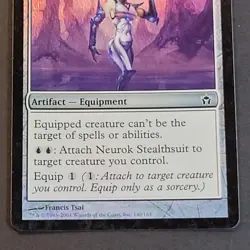 MTG - 1x Neurok Stealthsuit - Fifth Dawn - LP - Foil - Magic the Gathering, 2004 - Image 5