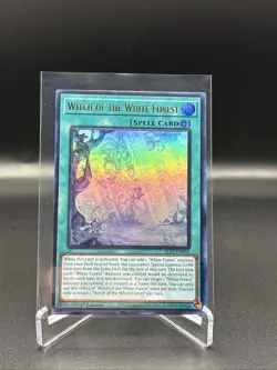 Yugioh ALIN-EN058 Witches of White Forest Ultra Rare 1st Ed - Image 1