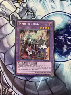 (YCL) Yugioh Invoked Caliga FUEN-EN027 Secret Rare VLP - Image 1