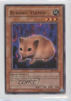 Bubonic Vermin Unlimited YuGiOh Pharaoh's Servant #PSV-057 2002 - Image 1