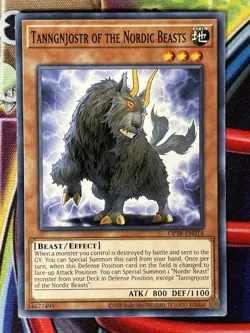 Yugioh Tanngnjostr Of The Nordic Beasts OP18-EN014 Single - Image 1