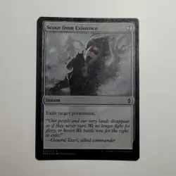 MTG - 1x Scour from Existance - Battle for Zendikar - LP Foil - Magic - #13 2010 - Image 2