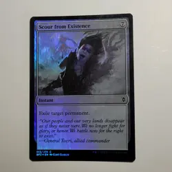 MTG - 1x Scour from Existance - Battle for Zendikar - LP Foil - Magic - #13 2010 - Image 3