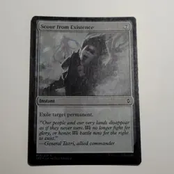 MTG - 1x Scour from Existance - Battle for Zendikar - LP Foil - Magic - #13 2010 - Image 4