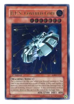 Yugioh! MP B.E.S. Covered Core - SOI-EN013 - Ultimate Rare - 1st Edition Moderat - Image 1