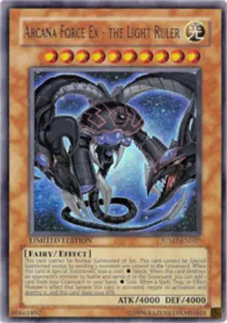 Yugioh! MP Arcana Force Ex - the Light Ruler - JUMP-EN027 - Ultra Rare - Limited - Image 1
