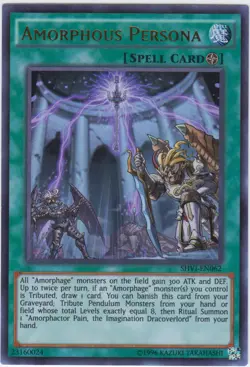 Yugioh! MP Amorphous Persona - SHVI-EN062 - Ultra Rare - Unlimited Edition Moder - Image 1