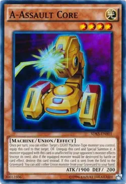 Yugioh! MP A-Assault Core - SDKS-EN001 - Super Rare - Unlimited Edition Moderate - Image 1