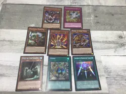 YuGiOh Speed Duel Battle City Finals - 8 Prismatic Secret Rare Promo Cards - Image 1