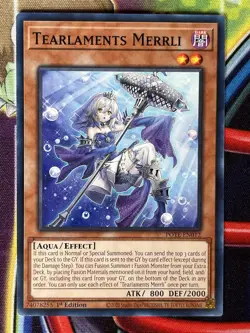 Yugioh Tearlaments Merrli POTE-EN012 Single - Image 1