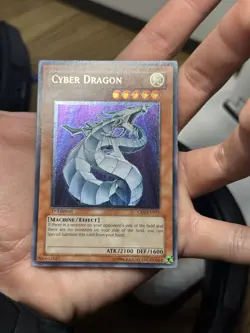 Yugioh Cyber Dragon Ultimate Rare CRV-EN015 1st Edition LP - Image 2