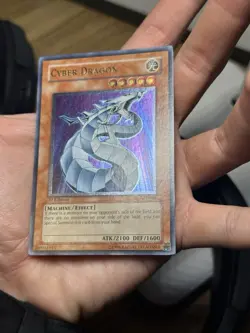 Yugioh Cyber Dragon Ultimate Rare CRV-EN015 1st Edition LP - Image 3