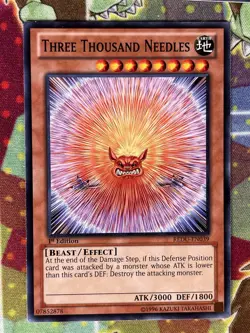Yugioh Three Thousand Needles REDU-EN039 Single - Image 1