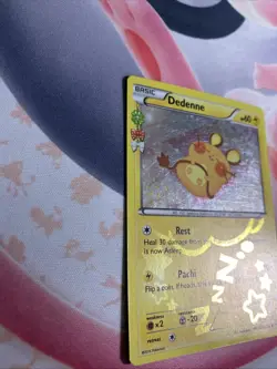 Pokemon TCG Dedenne Generations Radiant Collection Card RC10/RC32 Holo MP - Image 2