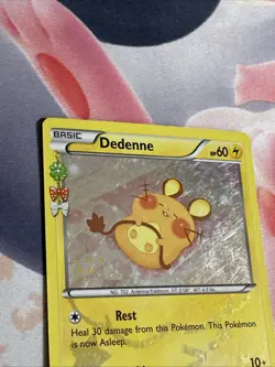 Pokemon TCG Dedenne Generations Radiant Collection Card RC10/RC32 Holo MP - Image 3