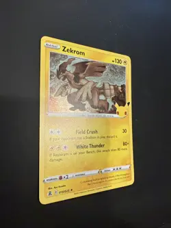Pokemon TCG Zekrom Holo Rare Card 10/25 Celebrations Series - Image 2