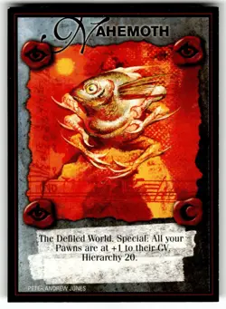 1995 Kult Reality is a Lie! Trading card game - Nahemoth - Image 1