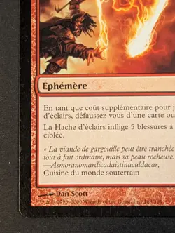 MTG - 1x Lightning Axe - Time Spiral - LP - French - Common - 168/301 - 2006 - Image 4