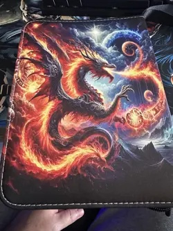 Trading Card Holder ⚡ Zipper Binder Book - Image 1