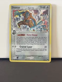 Pokemon TCG Deoxys Delta Species Holo Card 2/17 Pop Series 4 - Image 1