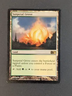 MTG - 1x Sunpetal Grove - Core Set 2010 - NM/LP - Rare - Magic the Gathering - Image 2