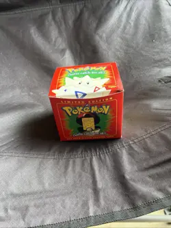 Pokemon Togepi 1999 Gold Plated 23K Trading Card Pokeball Burger King Edition - Image 1