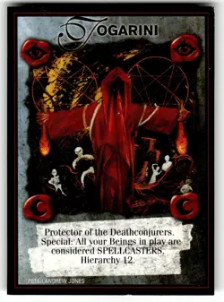 1995 Kult Reality is a Lie! Trading card game - Togarini - Image 1