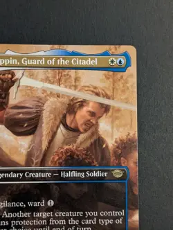 MTG - 1x Pippin Guard of the Citadel - NM Pack Fresh - Borderless - LOTR Magic - Image 4