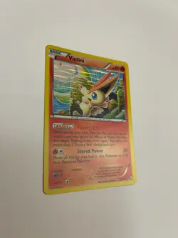 Pokemon TCG Victini 23/113 Legendary Treasures Holo Card - Image 2