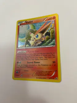 Pokemon TCG Victini 23/113 Legendary Treasures Holo Card - Image 3