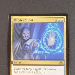 MTG - 1x Render Silent - Dragon's Maze - NM - Rare - Magic The Gathering - 2013 - Image 5