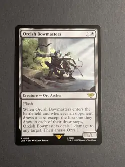 MTG - 1x Orcish Bowmasters - NM Pack Fresh - LOTR: Tales of Middle Earth LTR 103 - Image 3
