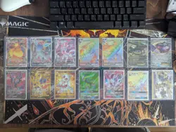 Pokemon 78 Card Lot Vmax, EX, Rainbow, GX, gold, Trainer, V-union - Image 2