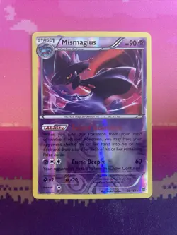 Pokemon Card Mismagius Breakthrough Reverse Holo Rare 66/162 Near Mint - Image 1