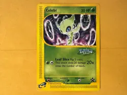 Pokemon 4Ever -Celebi- 50/53 Promo Card WOTC 2002 (LP) E-Reader - Image 1