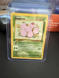 Pokemon TCG 1st Edition Exeggcute Jungle Card 52/64 Regular Card - Image 1