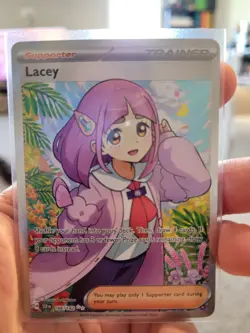 Pokemon TCG Lacey Card 166/142 Ultra Rare NM/M Stellar Crown - Image 1