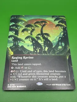 Raging Ravine (Galaxy Foil) Borderless EOE Rare NM Edge of Eternities MTG - Image 4