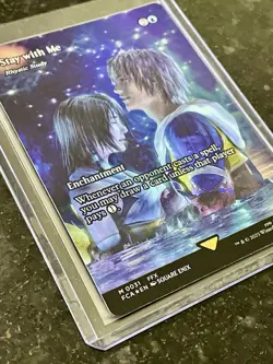 Stay with Me - Rhystic Study (Showcase) Final Fantasy: Through the Ages Foil MTG - Image 2