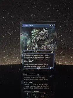 Starwinder #306 EOE R (Borderless) (FOIL) MTG Edge Of Eternities - Image 1